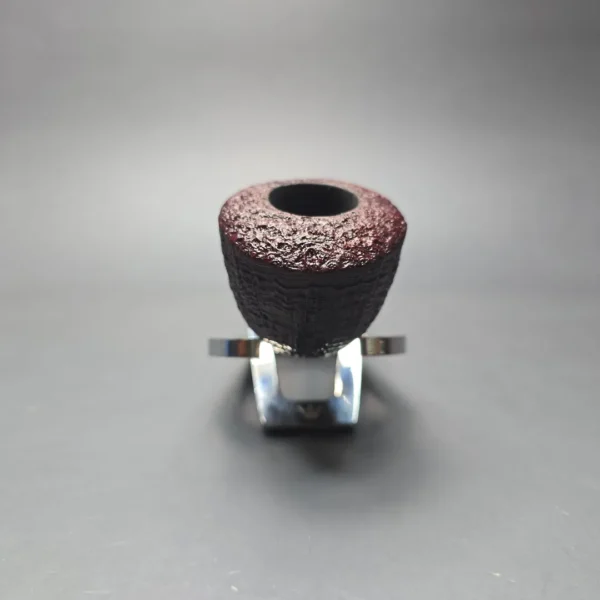 Adam Remington Sandblasted Dublin w/ Horn Estate Briar Pipe, American Estates - Image 3