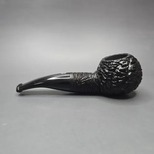 Savinelli 150th Anniversary Capri Root Briar 320 KS Rusticated Author Briar Pipe, New - Image 4
