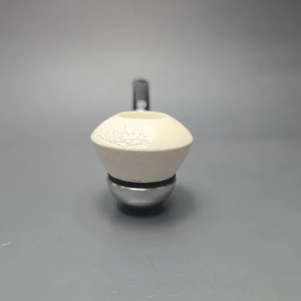 Falcon Bent Multipurpose w/ MBSD Meerschaum Dublin Block Meerschaum Bowl Pipe, New - Image 3