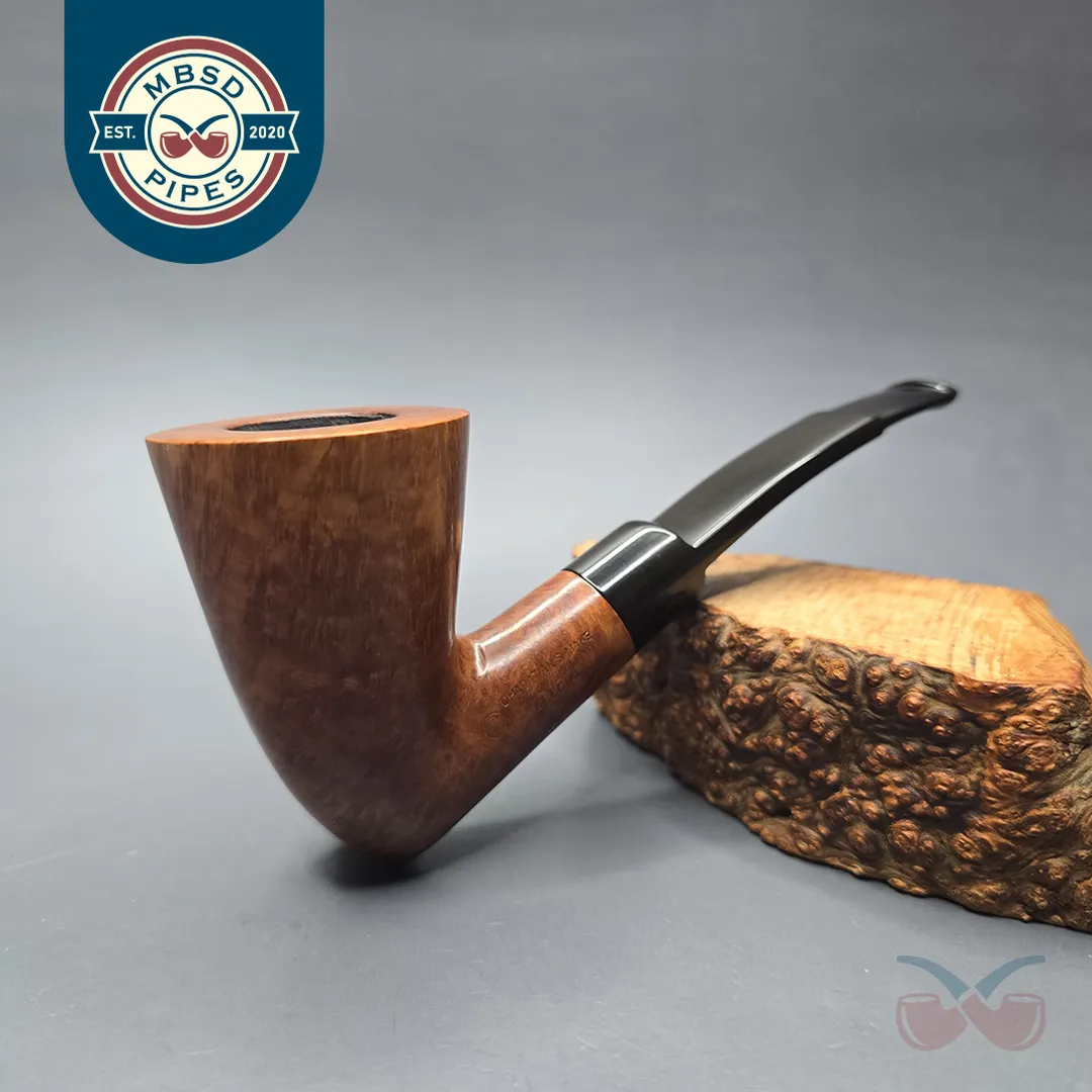 Charatan's Make First Lane Era (c.1961-5) Special Extra Large Smooth Stack Dublin Estate Briar Pipe, English Estates