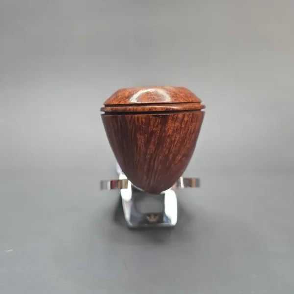 Peterson Flame Grain B5 Smooth Bulldog w/ Silver Estate Briar Pipe, Irish Estates - Image 3
