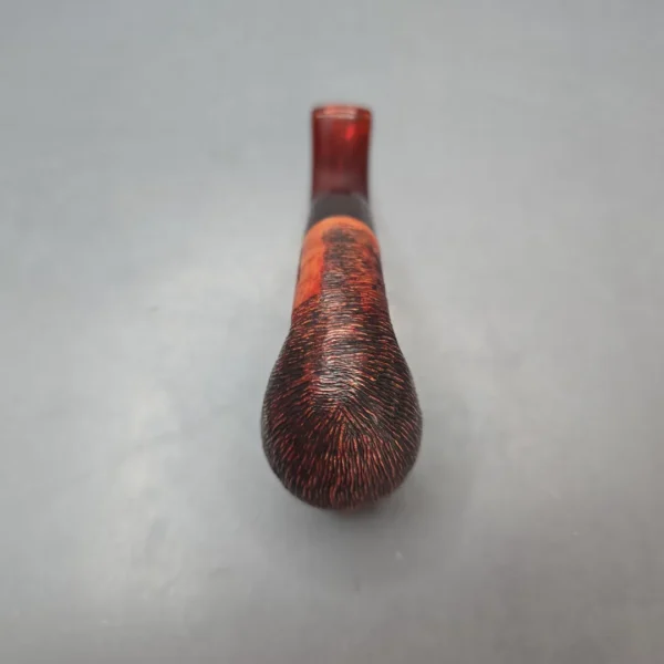 Paronelli Vogue Wire Rusticated Stack Estate Briar Pipe, Italian Estates - Image 11