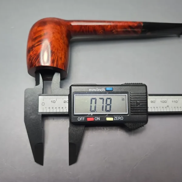 Calibano (Mastro de Paja) 114 C2 Smooth Canadian Estate Briar Pipe, Unsmoked - Image 13