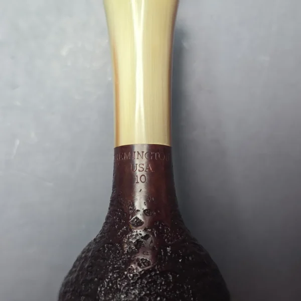 Adam Remington Sandblasted Dublin w/ Horn Estate Briar Pipe, American Estates - Image 10