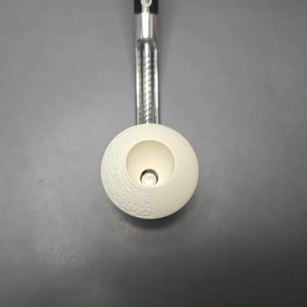 Falcon Bent Multipurpose w/ MBSD Meerschaum Dublin Block Meerschaum Bowl Pipe, New - Image 7