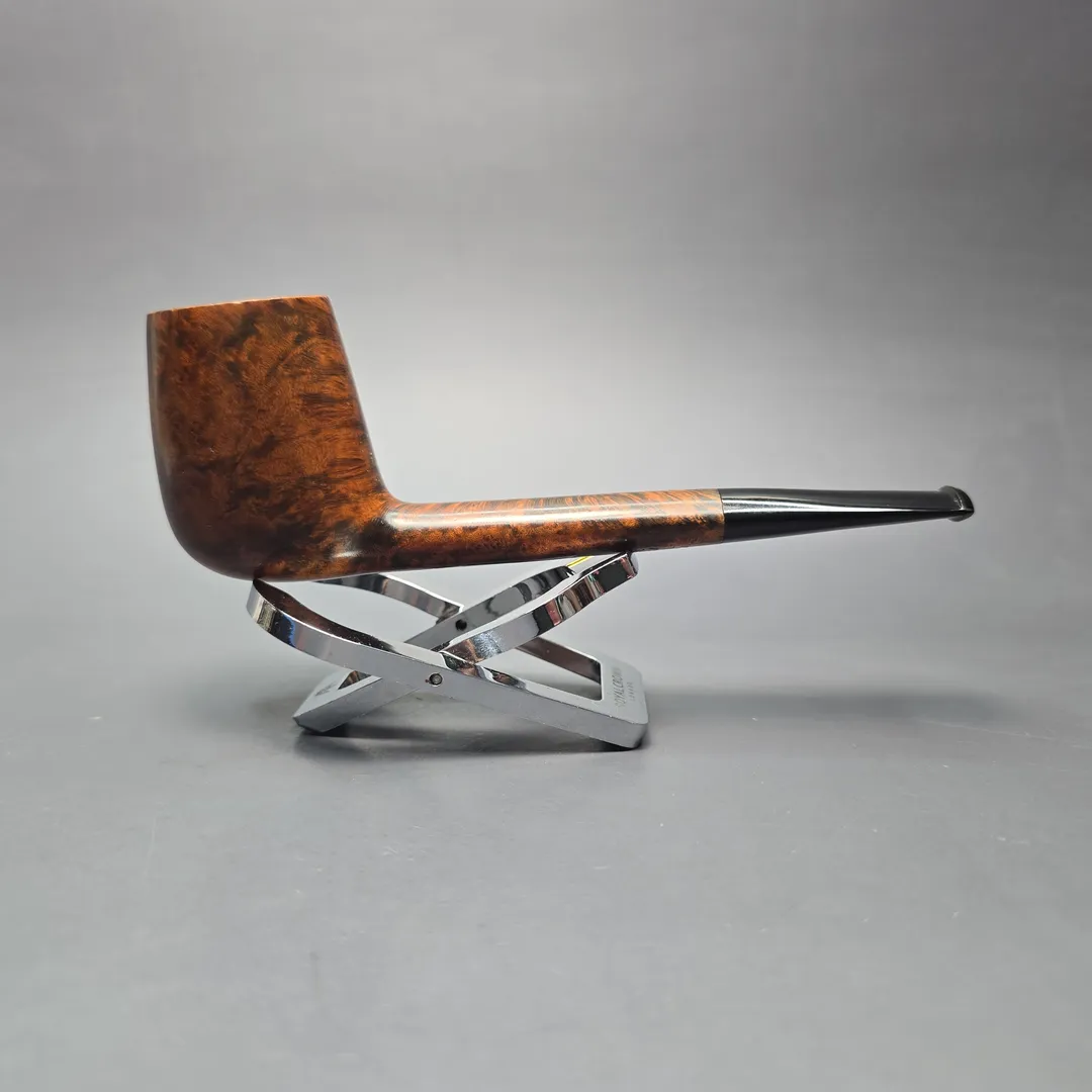 WO Larsen Super Two-Tone 65 Smooth Canadian Estate Briar Pipe, Danish Estates - Image 2