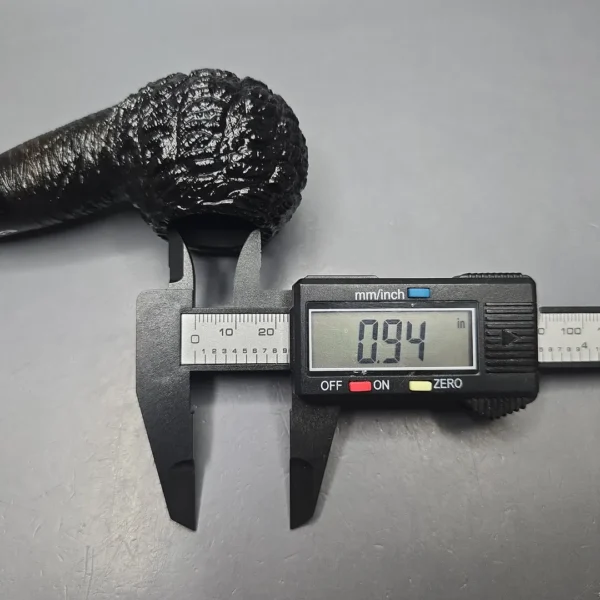 Savinelli 150th Anniversary Capri Root Briar 320 KS Rusticated Author Briar Pipe, New - Image 13