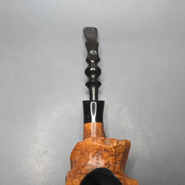 Preben Holm Delight XL Partially Sandblasted Freehand Estate Briar Pipe, Danish Estates - Image 8