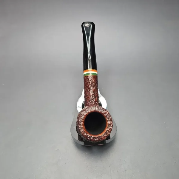 Peterson 2026 St Patrick's Day XL05 Sandblasted Billiard Briar Pipe, New - Image 10