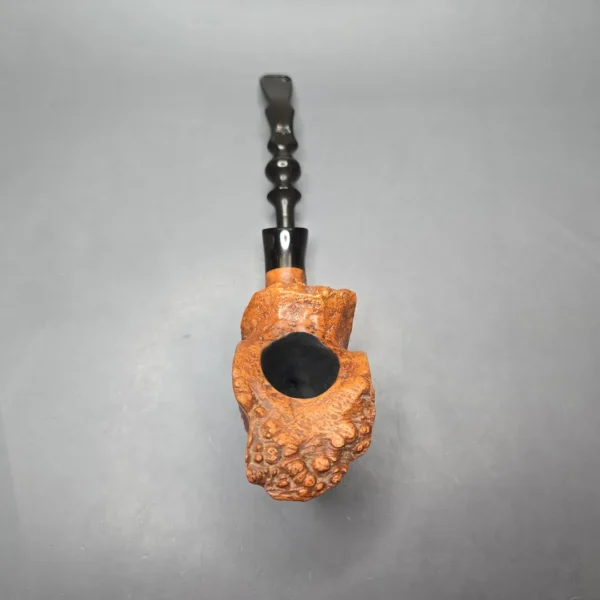 Preben Holm Delight XL Partially Sandblasted Freehand Estate Briar Pipe, Danish Estates - Image 9