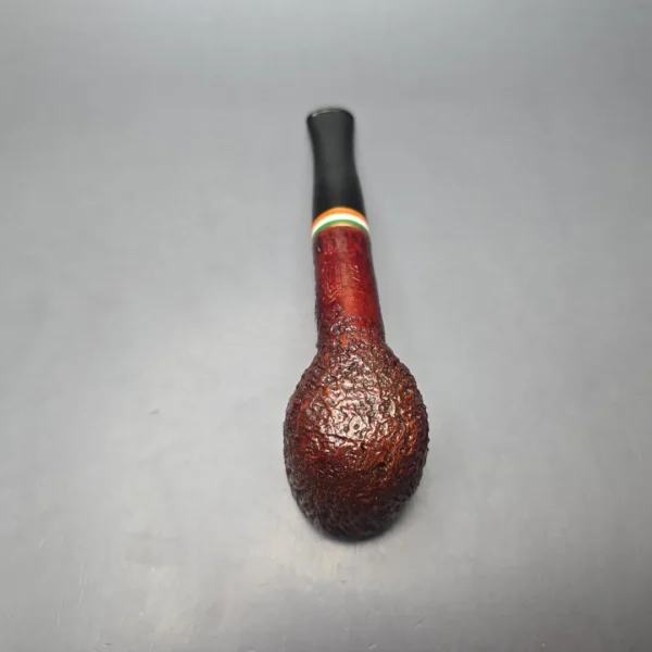 Peterson 2026 St Patrick's Day XL05 Sandblasted Billiard Briar Pipe, New - Image 11
