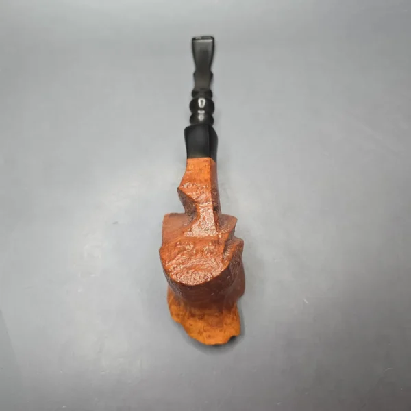 Preben Holm Delight XL Partially Sandblasted Freehand Estate Briar Pipe, Danish Estates - Image 10