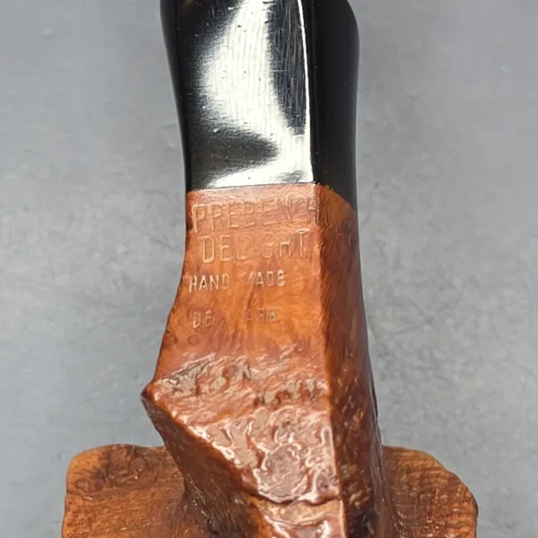 Preben Holm Delight XL Partially Sandblasted Freehand Estate Briar Pipe, Danish Estates - Image 11