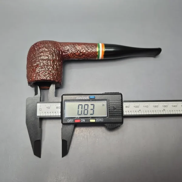 Peterson 2026 St Patrick's Day XL05 Sandblasted Billiard Briar Pipe, New - Image 14