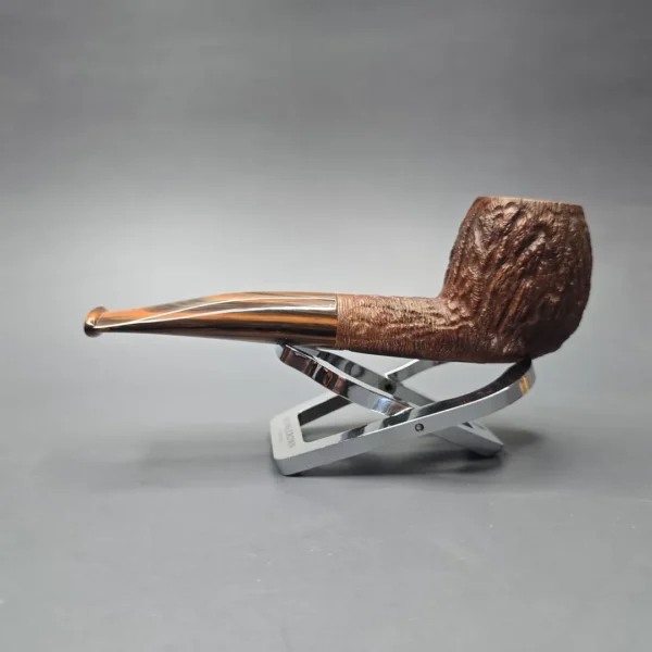 Savinelli Noce 173 Natural Rusticated Apple (Estate) - Image 4