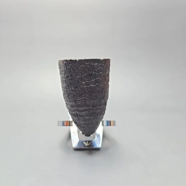 Ben Wade (Peter Wilson) XL Sandblasted Stack Dublin Estate Briar Pipe, Unsmoked - Image 4