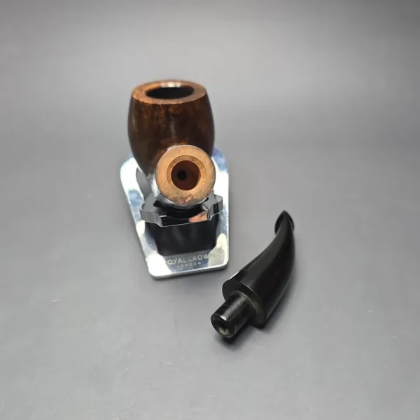Peterson 160th Anniversary Pat. B Dark Smooth Bent Billiard Briar Pipe, New - Image 16