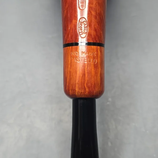 Castello Sea Rock Briar 3K π (Pi) Partially Rusticated Stack Estate Briar Pipe, Italian Estates - Image 14
