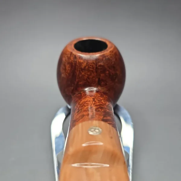 Mastro de Paja Pompei 500 Smooth Author Estate Briar Pipe, Unsmoked - Image 5