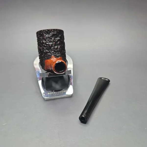 Castello Sea Rock Briar 3K π (Pi) Partially Rusticated Stack Estate Briar Pipe, Italian Estates - Image 17