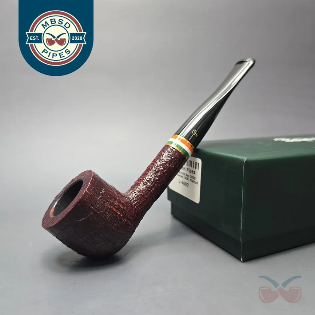 Peterson St Patrick's Day 2026 608 Sandblasted Pot (Unsmoked Estate)