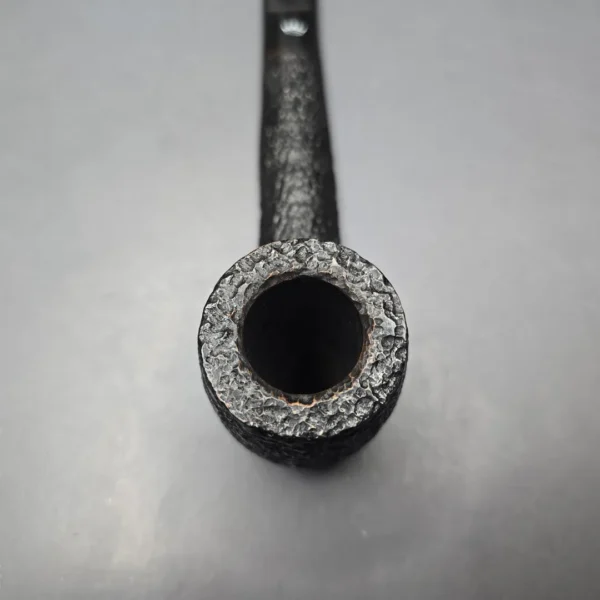 Savinelli Baronet Bruyere 805 EX Rusticated Canadian Estate Briar Pipe, Unsmoked - Image 7