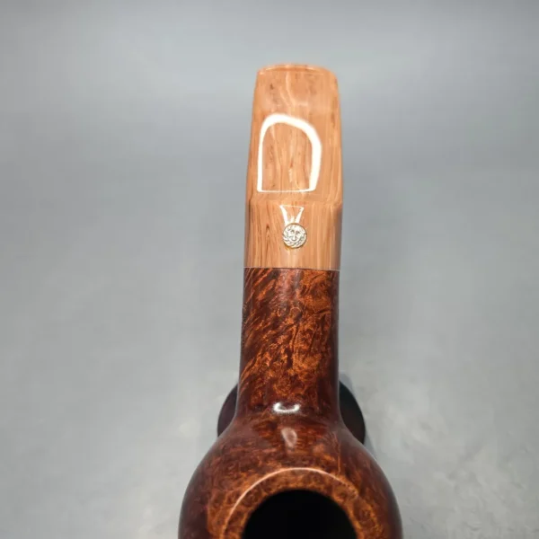 Mastro de Paja Pompei 500 Smooth Author Estate Briar Pipe, Unsmoked - Image 7