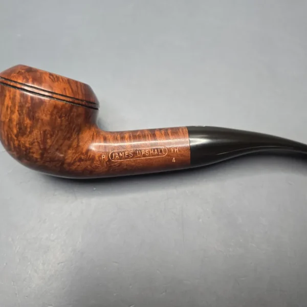 James Upshall P Grade Group 4 Smooth Rhodesian Estate Briar Pipe, English Estates - Image 11