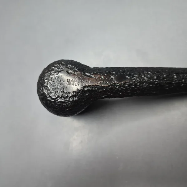 Savinelli Baronet Bruyere 805 EX Rusticated Canadian Estate Briar Pipe, Unsmoked - Image 11
