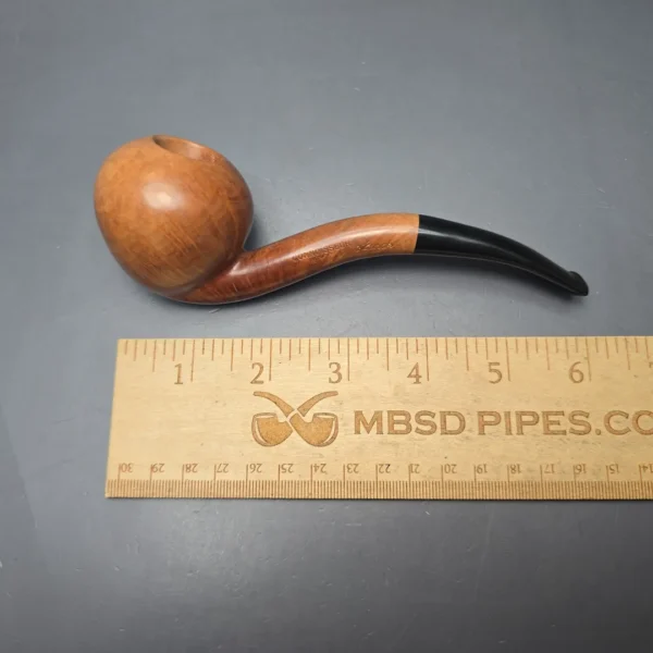 Ed Burak Connoisseur Smooth Hawkbill Estate Briar Pipe, Unsmoked - Image 4
