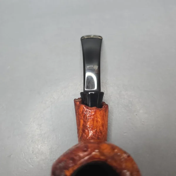 Neerup Basic Contrast Sandblasted Acorn Estate Briar Pipe, Danish Estates - Image 8