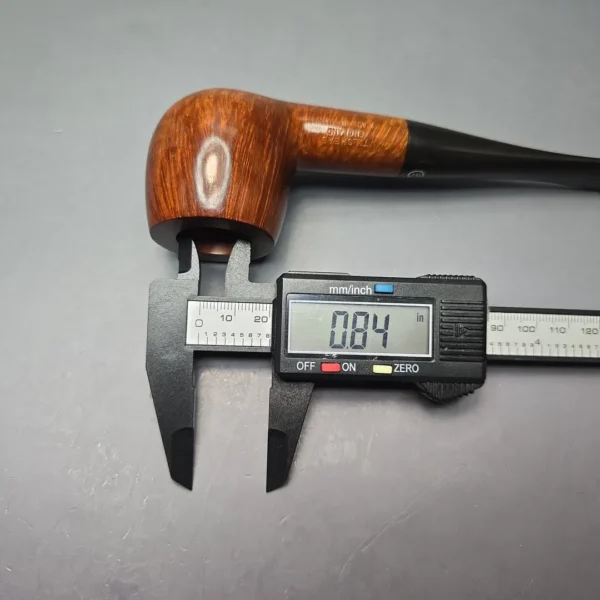 James Upshall A Grade Group 5 Smooth Apple Estate Briar Pipe, Unsmoked - Image 13