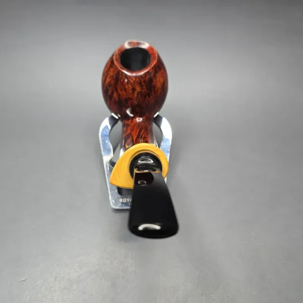 MBSD Briars Modern Masters 2 Smooth Blowfish w/ Boxwood Handmade Briar Pipe, New - Image 6
