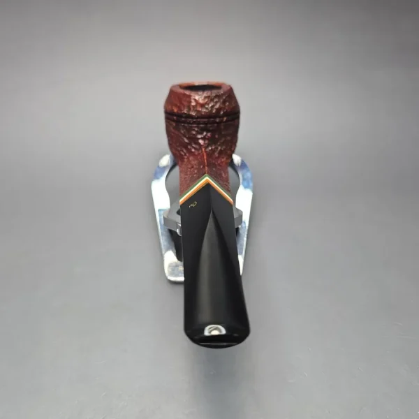 Peterson 2026 St Patrick's Day 150 Sandblasted Bulldog Briar Pipe, New - Image 6