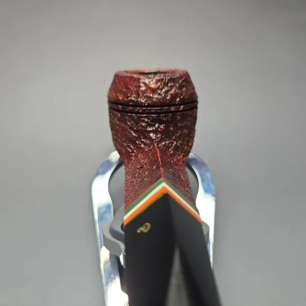 Peterson 2026 St Patrick's Day 150 Sandblasted Bulldog Briar Pipe, New - Image 7