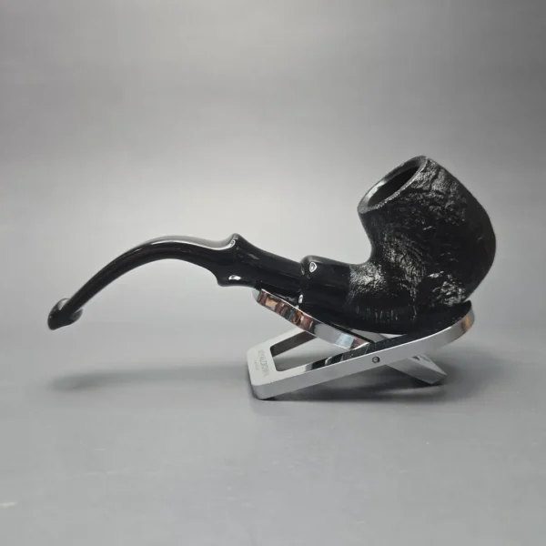Peterson 2025 Halloween Pipe 314 Sandblasted Bent Billiard Briar Pipe, New - Image 13