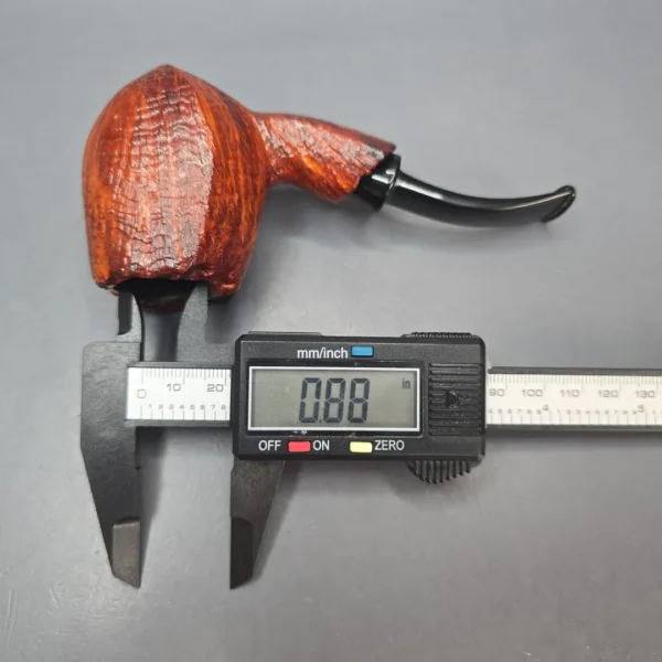 Neerup Basic Contrast Sandblasted Acorn Estate Briar Pipe, Danish Estates - Image 13