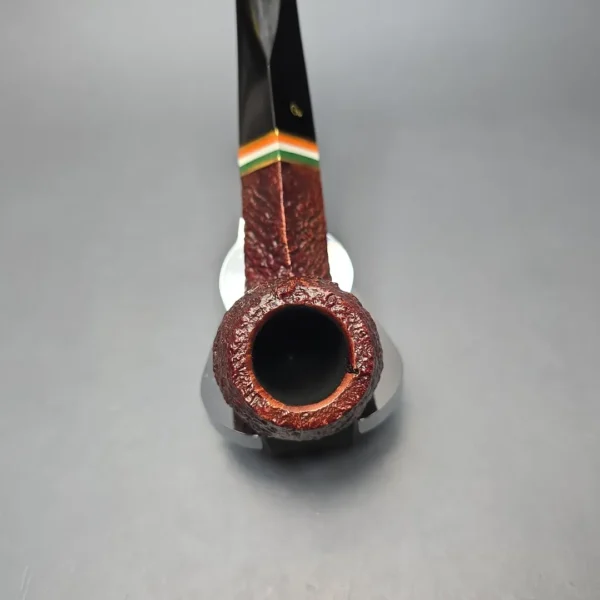 Peterson 2026 St Patrick's Day 150 Sandblasted Bulldog Briar Pipe, New - Image 8