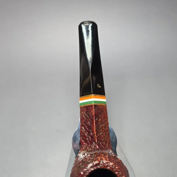 Peterson 2026 St Patrick's Day 150 Sandblasted Bulldog Briar Pipe, New - Image 9