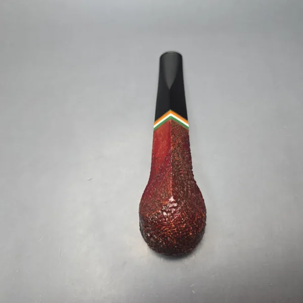 Peterson 2026 St Patrick's Day 150 Sandblasted Bulldog Briar Pipe, New - Image 11