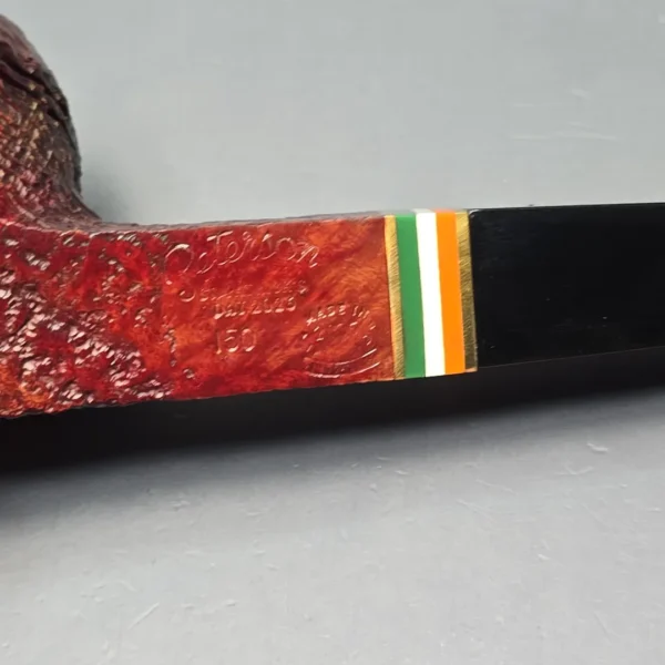Peterson 2026 St Patrick's Day 150 Sandblasted Bulldog Briar Pipe, New - Image 12