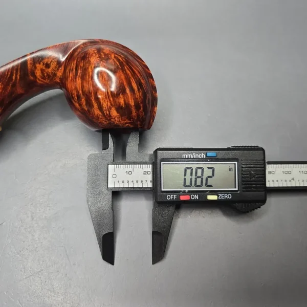 MBSD Briars Modern Masters 2 Smooth Blowfish w/ Boxwood Handmade Briar Pipe, New - Image 14