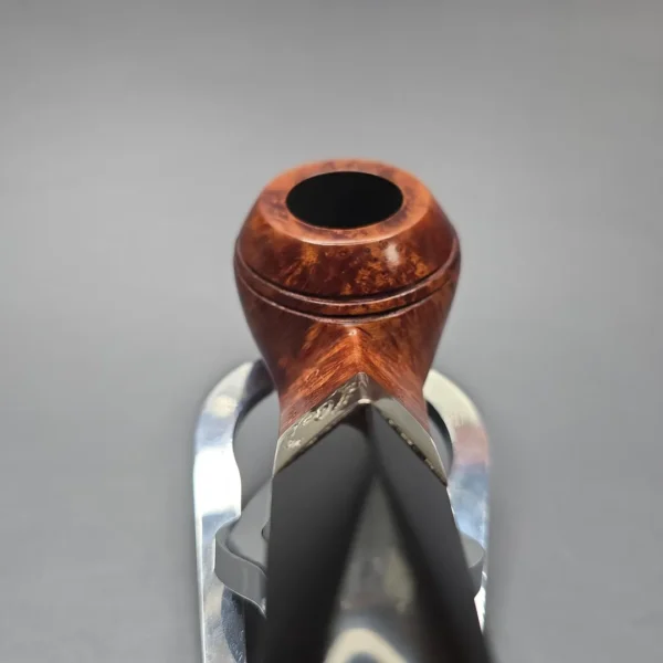 Peterson Aran Nickel Mounted 80s Smooth Bulldog Estate Briar Pipe, Irish Estates - Image 6