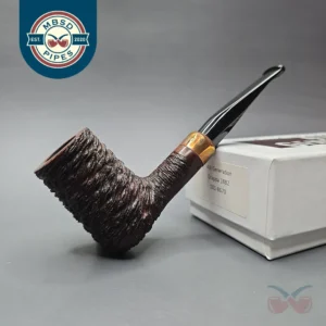 4th Generation (by Ascorti) Forza Grappa 1882 Rusticated Stack Estate Briar Pipe, Unsmoked