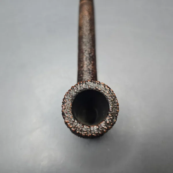 Savinelli Capri Root Briar 804 EX Extra Long Rusticated Canadian (Estate) - Image 5