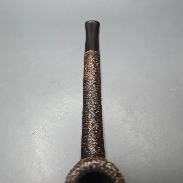 Savinelli Capri Root Briar 804 EX Extra Long Rusticated Canadian (Estate) - Image 8