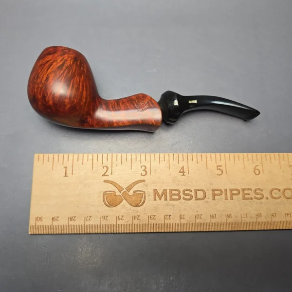 Bari Viking Smooth Brandy Estate Briar Pipe, Danish Estates - Image 14