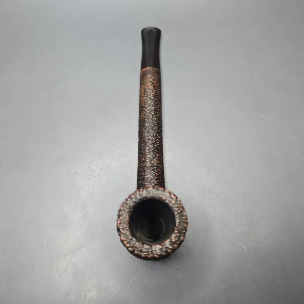 Savinelli Capri Root Briar 804 EX Extra Long Rusticated Canadian (Estate) - Image 7