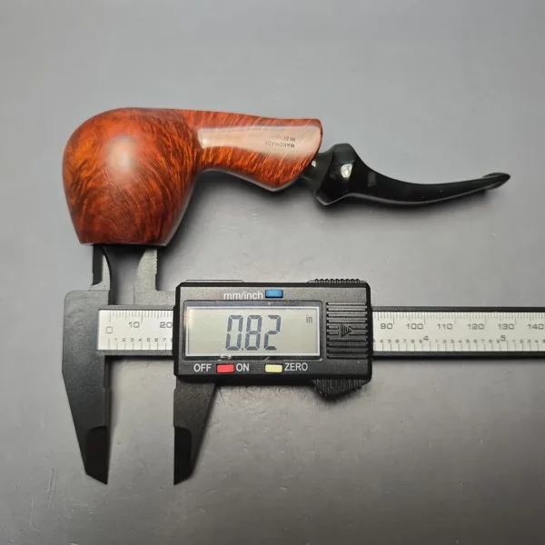 Bari Viking Smooth Brandy Estate Briar Pipe, Danish Estates - Image 15
