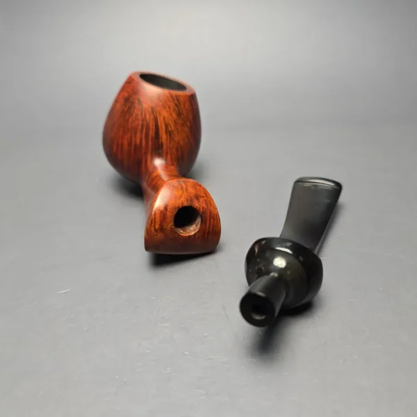 Bari Viking Smooth Brandy Estate Briar Pipe, Danish Estates - Image 16
